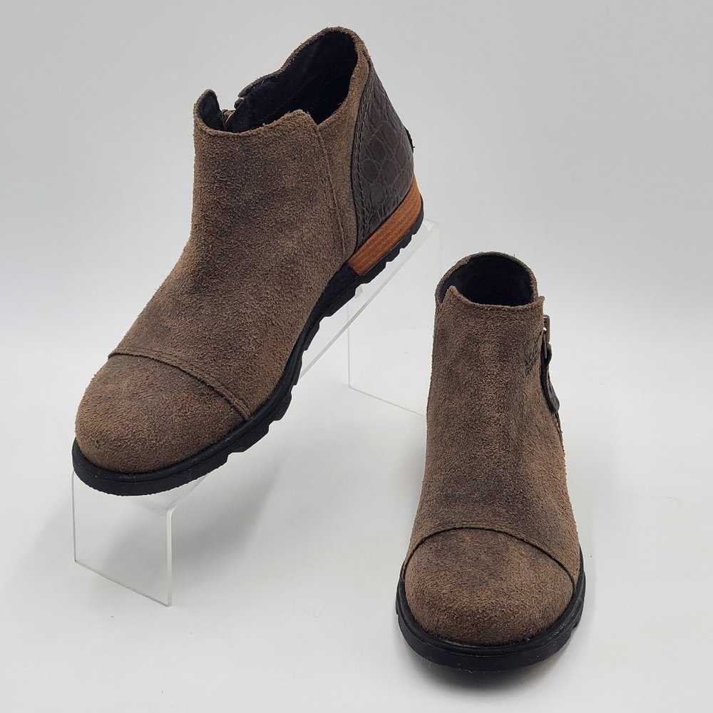 Sorel Suede & Leather Ankle Booties - Picture 2 of 16